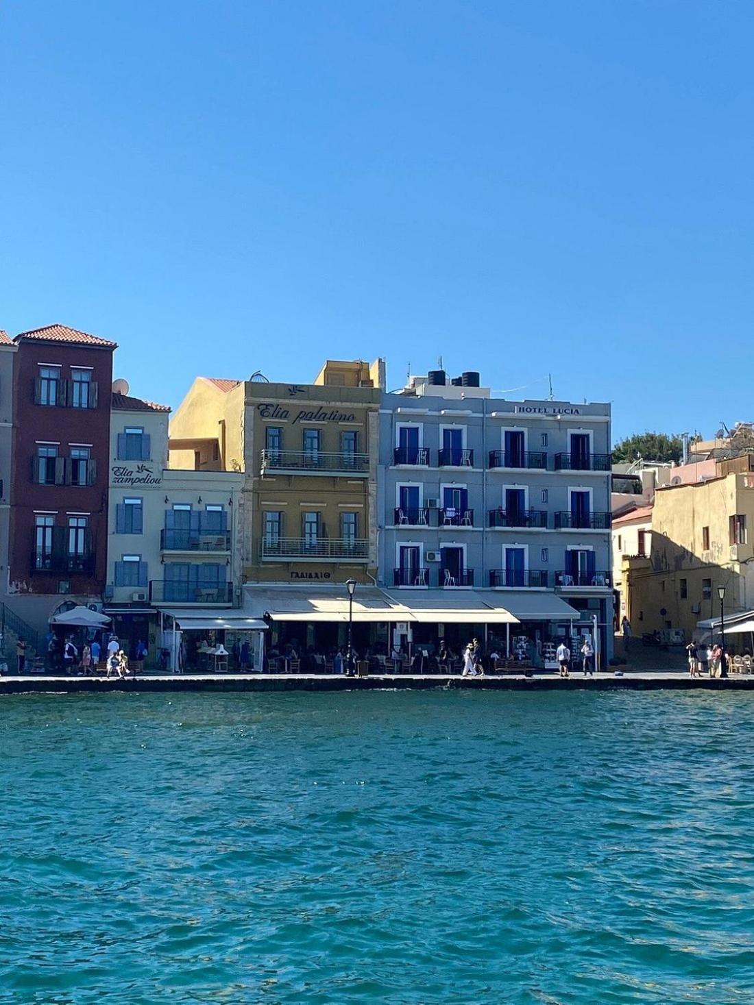 Lucia Hotel Chania  ภายนอก รูปภาพ