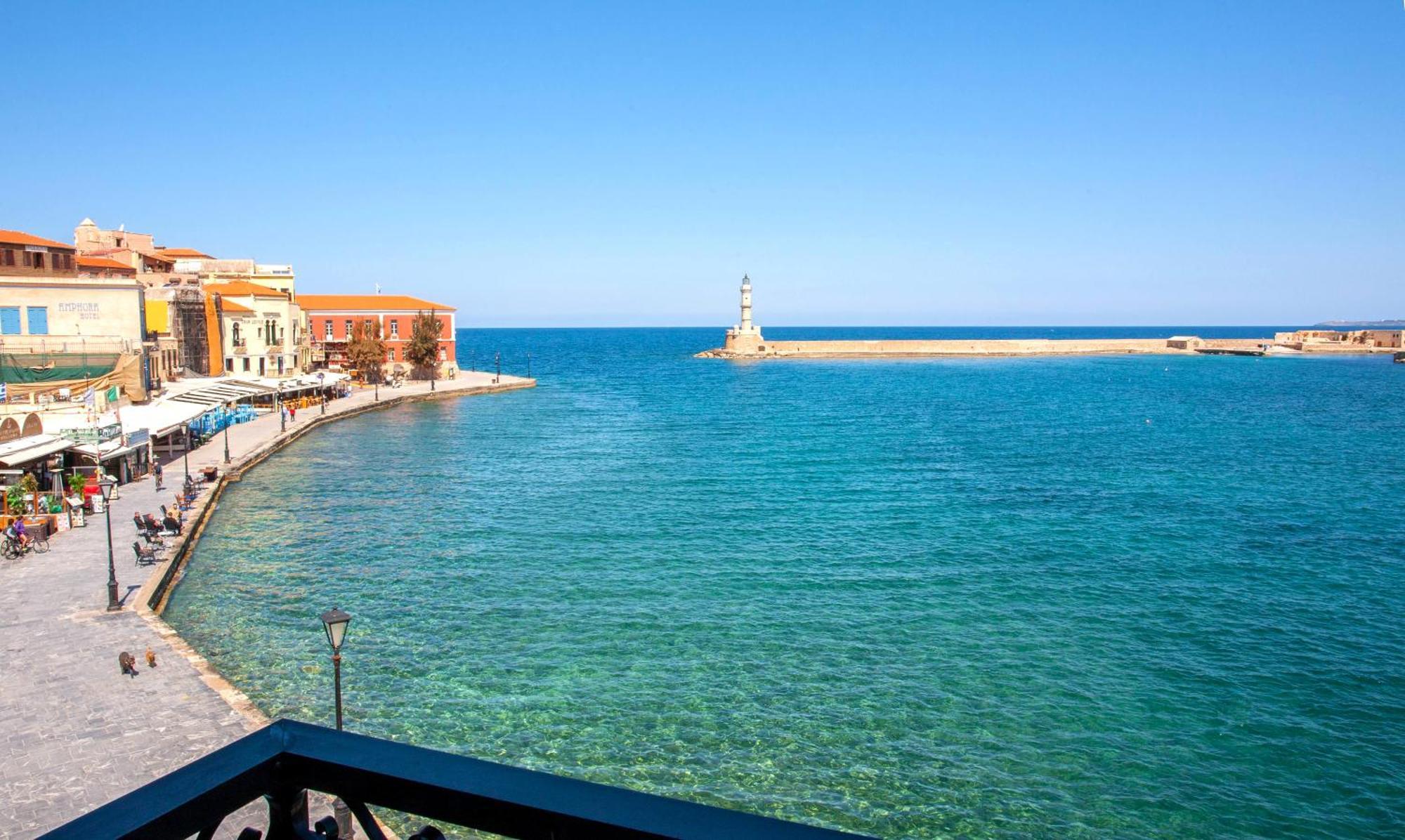Lucia Hotel Chania  ภายนอก รูปภาพ